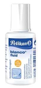 Pelikan Korrekturfluid 20ml blanco m. Lösungsm. 10 Flaschen im Display