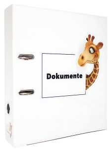 ADINA Motivordner Dokumente (Giraffe)