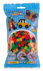 DAN IMPORT Perlen Maxi 500 St Mix neon