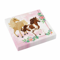 Motivserviette 33x33cm Beautiful horses AMSCAN 9909876 20ST