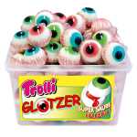 Trolli Glotzer 60 Stück Fruchtgummi Auge sauer, mit...