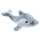 Heunec BOTTLE 2 BUDDY GRS Delfin Größe 30 cm