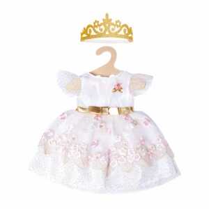 Heless Prinzessinnenkleid Kirschblüte Gr.35-45cm, mit goldener Krone