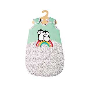 Heless Schlafsack Pinguin Gr.35-45cm, Pinguin Pünktchen,