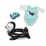Heless Schwimmset Pinguin Gr.35-45cm, Pinguin...