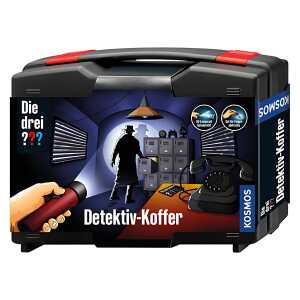 Die drei ??? Detektivkoffer Detektivausstattung für Nachwuchsdetektive