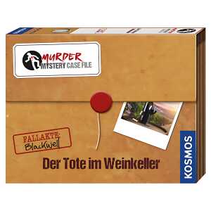 Der Tote im Weinkeller Murder Mystery Case File, Detektivspiel