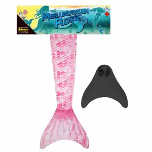 Idena Meerjungfrauflosse Größe M/L Pink, 134-152cm,