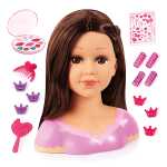 Bayer Schminkkopf Charlene brünett, glänzendes...