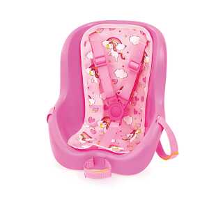 Bayer Puppen Fahrradsitz pink, für Puppen bis 46cm, v