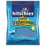 hitschies Saure Drachenzungen blau 125g, Kaubonbon...