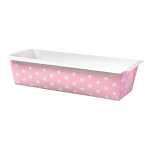 XXL Backform Punkte 3er 200x70mm weiß rosa,...