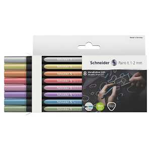 Metallicliner Paint-It 020, 1-2 mm, sortiert, 8er Etui