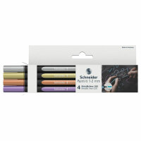 Schneider Metallicliner Paint-It 020 1-2mm Karton-Etui 4...