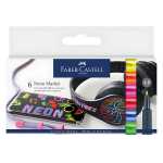 Faber Castell Marker Neon Rundspitze 1,5 mm 6er Etui