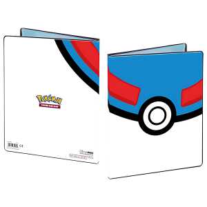 Pokemon 10 Seiten á 4 Fächer, für 80 Karten, Maße: 20,5x16,5x1,5cm