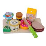 Tanner Frühstücksset Holz Kinderküche 10...