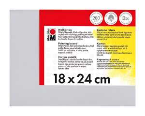 Marabu Malkarton, 18x24x0,4 cm