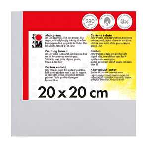 Marabu Malkarton, 20x20x0,4 cm