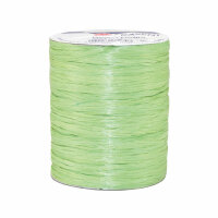 Naturbastbandrolle  100m Rayon Raffia maigrün,...