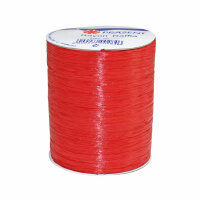 Naturbastbandrolle  100m Rayon Raffia rot, Präsent