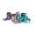 Ringelband Eiknäuel 24er 5mmx20m pastell metallic, 4fach sortiert