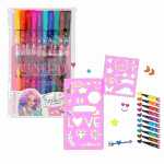 TOPModel Fineliner 10er mit 2 Schablonen für...