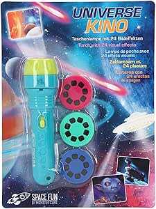 Taschenlampe Monster Cars Spacefun mit Bildeffekten, 3 Bilderscheiben