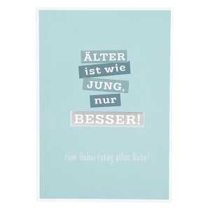 Klappkarte Einfach schön Motiv 6, ansprechendes und klares Design