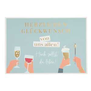 Klappkarte Einfach schön Motiv 15, ansprechendes und klares Design