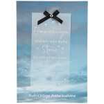 Trauerkarte Motiv 1, Erinnerungen sind wie viele kleine ...