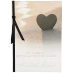 Trauerkarte Motiv 12, Von uns gegangen - aber in unseren...