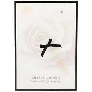 Trauerkarte Motiv 15, Möge die Erinnerung Kaft und Stärke...