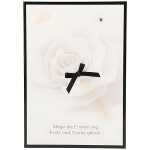 Trauerkarte Motiv 15, Möge die Erinnerung Kaft und...