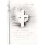 Trauerkarte Motiv 20, In stiller Trauer Schöne...