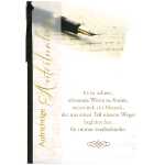 Trauerkarte Motiv 23, Es ist schwer, tröstende Worte...