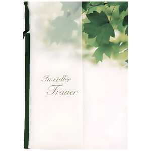 Trauerkarte Motiv 24, In stiller Trauer