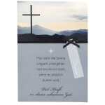 Trauerkarte Motiv 28, Man sieht die Sonne langsam...