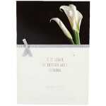 Trauerkarte Motiv 50, Es ist schwer, die richtigen Worte...