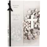 Trauerkarte Motiv 51, Herzliches Beileid Auferstehung ist...