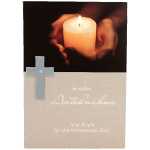 Trauerkarte Motiv 52, In stiller Anteilnahme Viel Kraft...