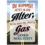 Musikkarte Motiv 1, Du kommst jetzt in ein Alter, wo du...