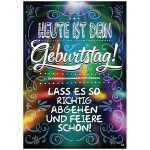 Musikkarte Motiv 13, Heute ist Dein Geburtstag! Lass es...
