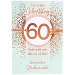 Designers Best Klappkarte Motiv 7, 60-Zum Geburtstag