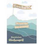 Designers Klappkarte Motiv 42, Geschafft! Du hast das...