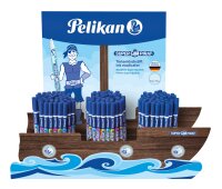 Pelikan Thekendisplay Tintenlöscher Piratenschiff