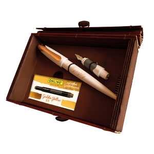 Schreibset Best Writer Air White Rose, 2 Federstärken 1,4mm und 0,8mm