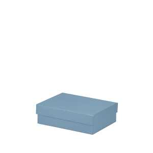 Kartonage 14x19x6cm Boxline denim, 140 x 190 x 60 mm, Rössler