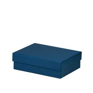 Kartonage 14x19x6cm Boxline navy, 140 x 190 x 60 mm, Rössler