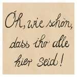 Serviette 33x33cm Oh, wie schön natur, 3-lagig, 20...